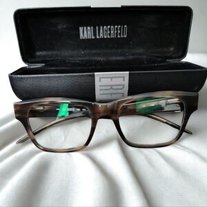 Karl Lagerfeld Tortoise Shell Eyeglasses